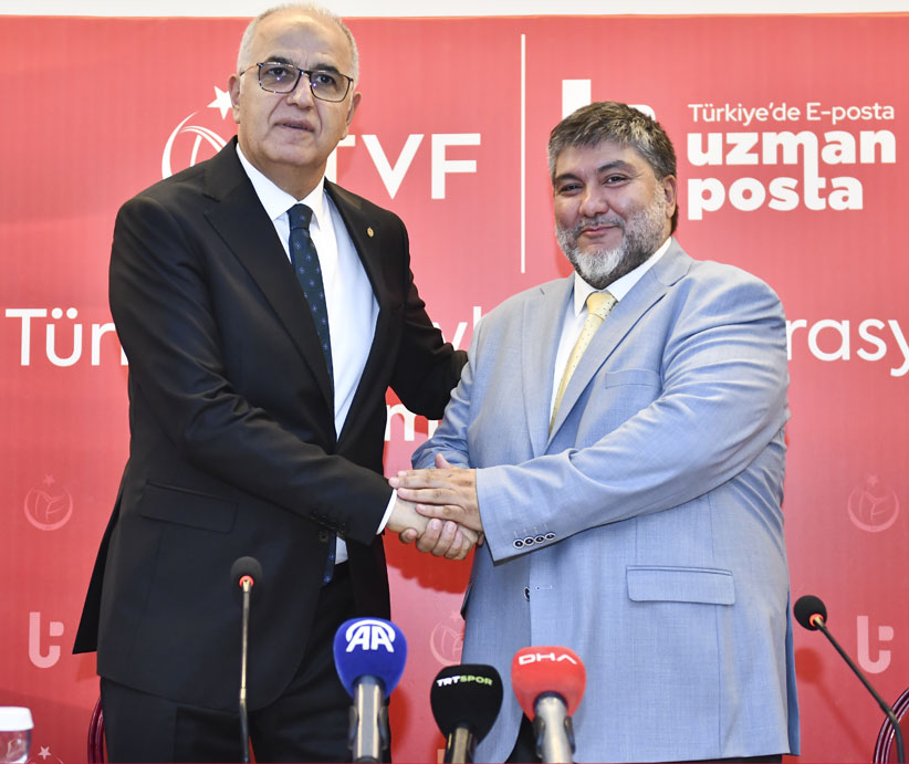 Uzman Posta Türkiye Voleybol Federasyonu ile Resmi Sponsorluk Anlaşması İmzaladı