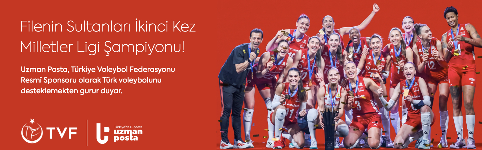Uzman Posta Türkiye Voleybol Federasyonu Resmi Sponsoru
