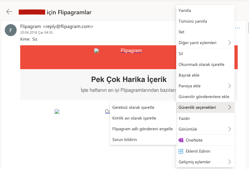 Outlook'ta Bir E-posta Adresi Nasıl Engellenir?