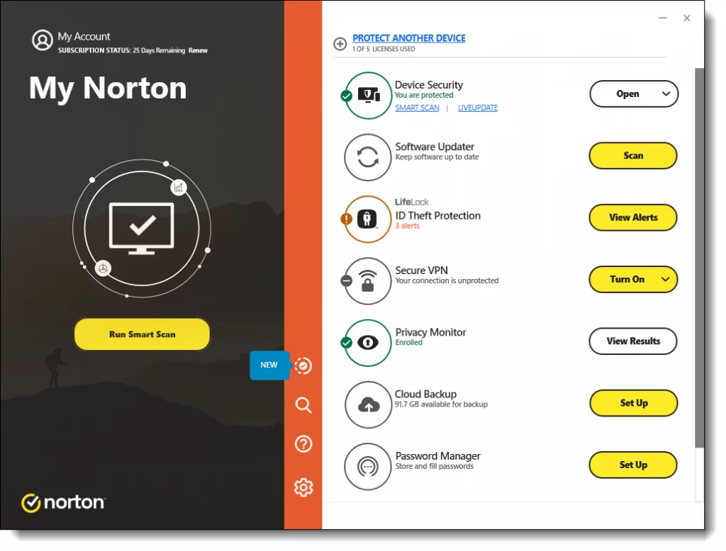 Norton 360 Life Lock