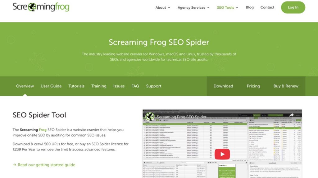 Screaming Frog