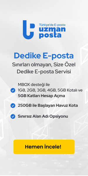 Uzman Posta Dedike E-Posta